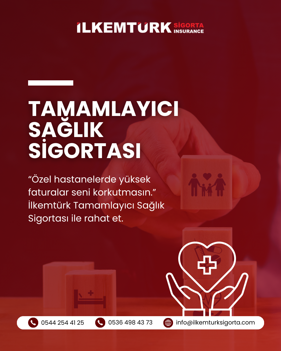 Tamamlayıcı sağlık sigortası ile SGK anlaşmalı özel hastanede ekonomik muayene ve tedavi