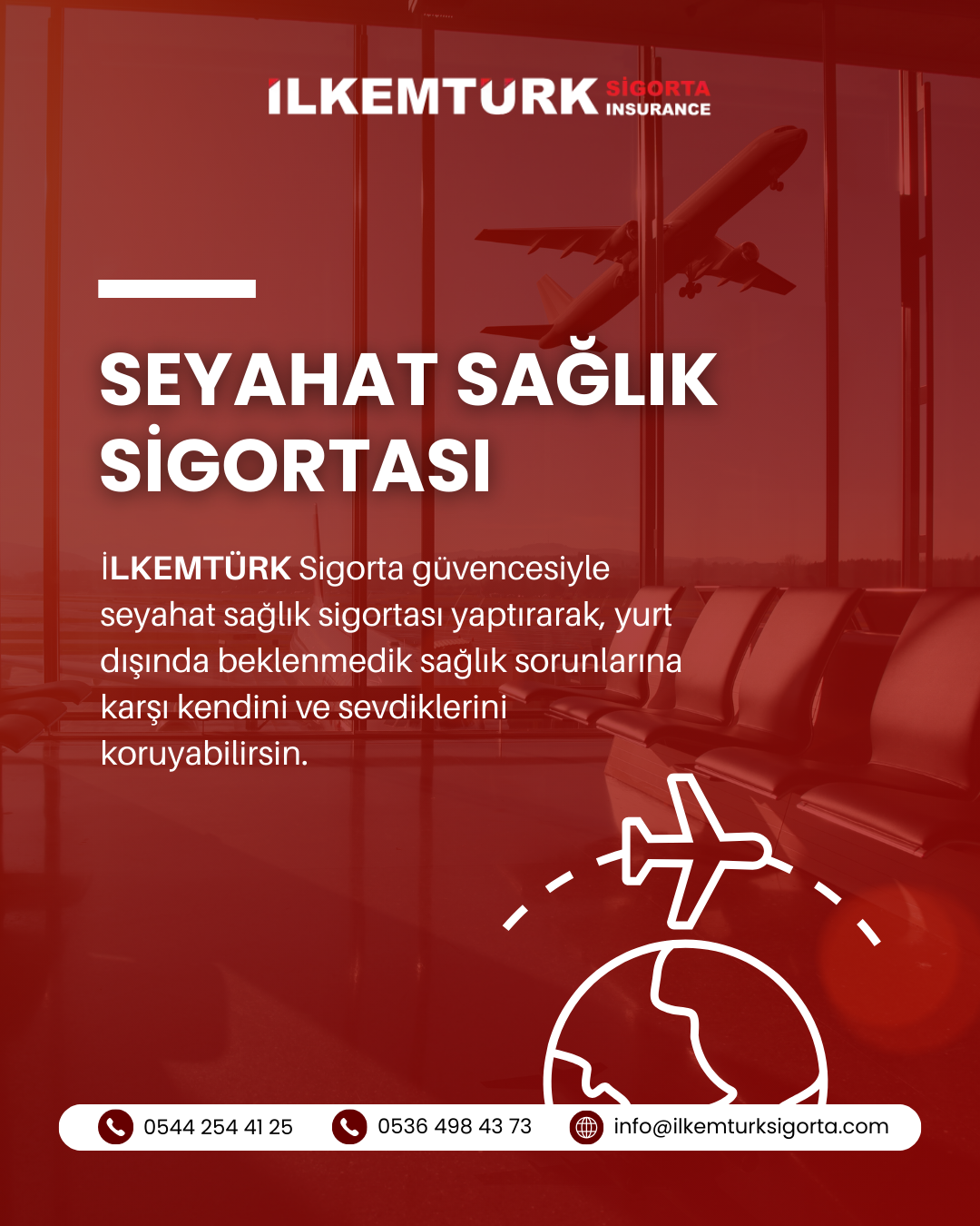 Seyahat sağlık sigortası ile yurt dışında acil tedavi giderlerine karşı güvence