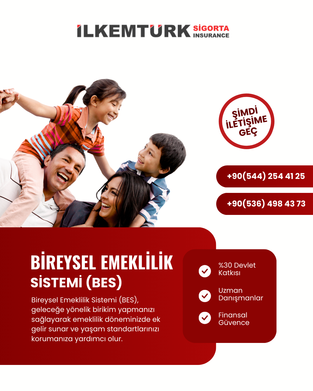 BES bireysel emeklilik sistemi ile uzun vadeli birikim ve %30 devlet katkısı avantajı